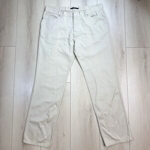 Victorinox Men's Khaki Pants Beige Chinos 38x34.5 Cotton‎ Straight Leg Casual